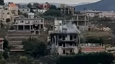 العدو الإسرائيلي يواصل انتهاكاته في جنوب لبنان وينفذ تفجيراً كبيراً في زوطر الشرقية