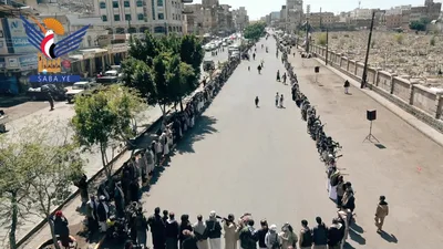 وقفة لأبناء الصافية بأمانة العاصمة إعلانًا للنفير ودعمًا للقوات المسلحة