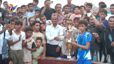الحديدة..شباب الهلج يتوج بطلاً لبطولة الرسول الأعظم لكرة القدم ببيت الفقيه