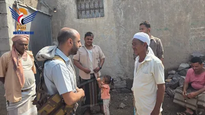  تعز.. الاطلاع على أحوال أسر الشهداء في الوازعية وموزع