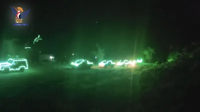 مسيرة ضوئية في الطويلة بالمحويت احتفاءً بذكرى المولد النبوي