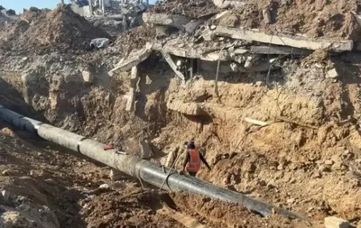 بلدية غزة: تعطل خط "ميكروت" يفاقم أزمة المياه في مدينة غزة