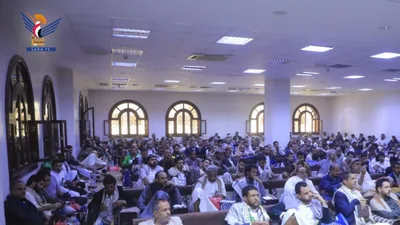 ورشة تنسيقية بين اللجان المنظمة للفعالية الاحتفالية المركزية بميدان السبعين بصنعاء