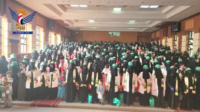 حجة .. فعالية للهيئة النسائية في مكتب الصحة وهيئة المستشفى الجمهوري احتفاء بالمولد النبوي