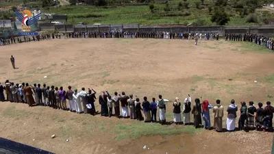 وقفة في مديرية الجبين بريمة مباركة لانتصارات القوات المسلحة