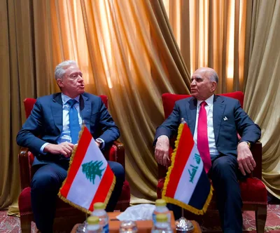 العراق ولبنان يؤكدان ضرورة خفض التوترات وتعزيز المسار الدبلوماسي